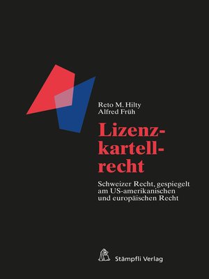 cover image of Lizenzkartellrecht